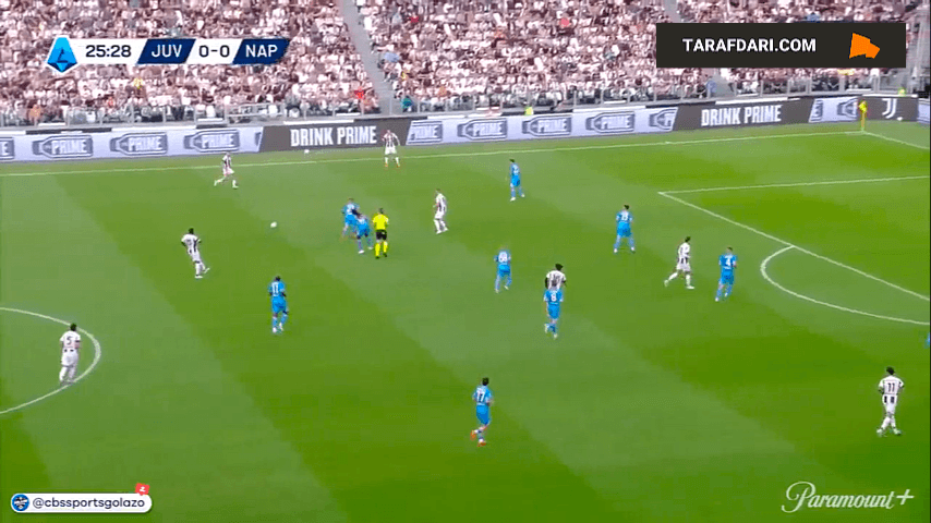 خلاصه بازی یوونتوس 0-0 ناپولی (سری آ - ایتالیا - ۲۵-۲۰۲۴)