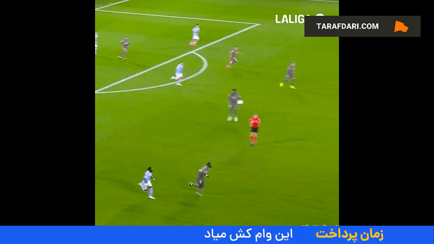 واکنش تماشایی کورتوا مقابل موقعیت تک به تک بازیکن سلتاویگو (سلتاویگو - رئال مادرید)