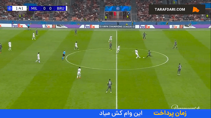 خلاصه بازی میلان ۳-۱ کلوب بروخه (لیگ قهرمانان اروپا - ۲۵-۲۰۲۴)