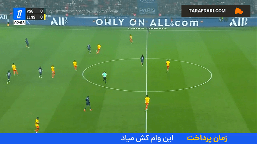 خلاصه بازی پاری سن ژرمن ۱-۰ لانس (لیگ ۱ فرانسه - ۲۵-۲۰۲۴)