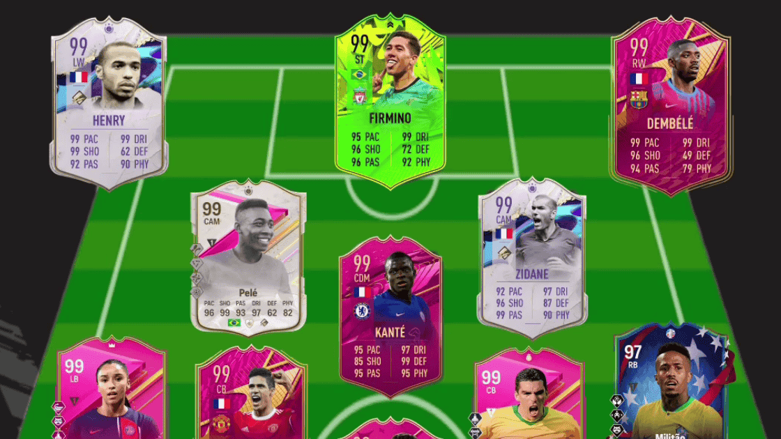 ترکیب رویایی برزیل و فرانسه در تاریخ فیفا (EA FC)؛ با حضور پله، زیدان و آنری