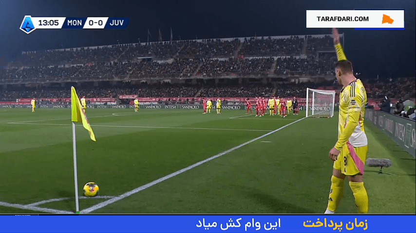 گل مک کنی به مونتزا (مونتزا 0-1 یوونتوس)