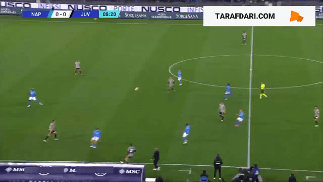 خلاصه بازی ناپولی 2-1 یوونتوس (سری آ - 2023/24)
