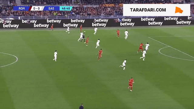 گل زیبای لورنتزو پلگرینی به ساسولو (آاس رم 1-0 ساسولو)