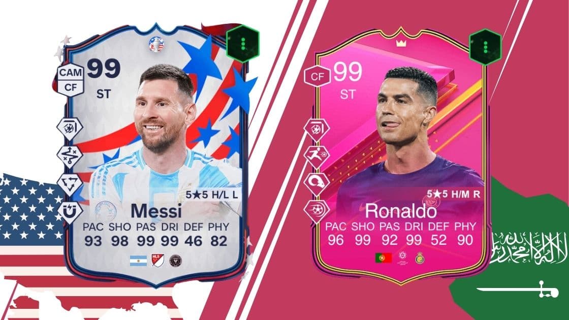 بهترین ترکیب تاریخ لیگ عربستان و MLS در فیفا EA FC؛ از رونالدو و مسی تا بنزما و نیمار