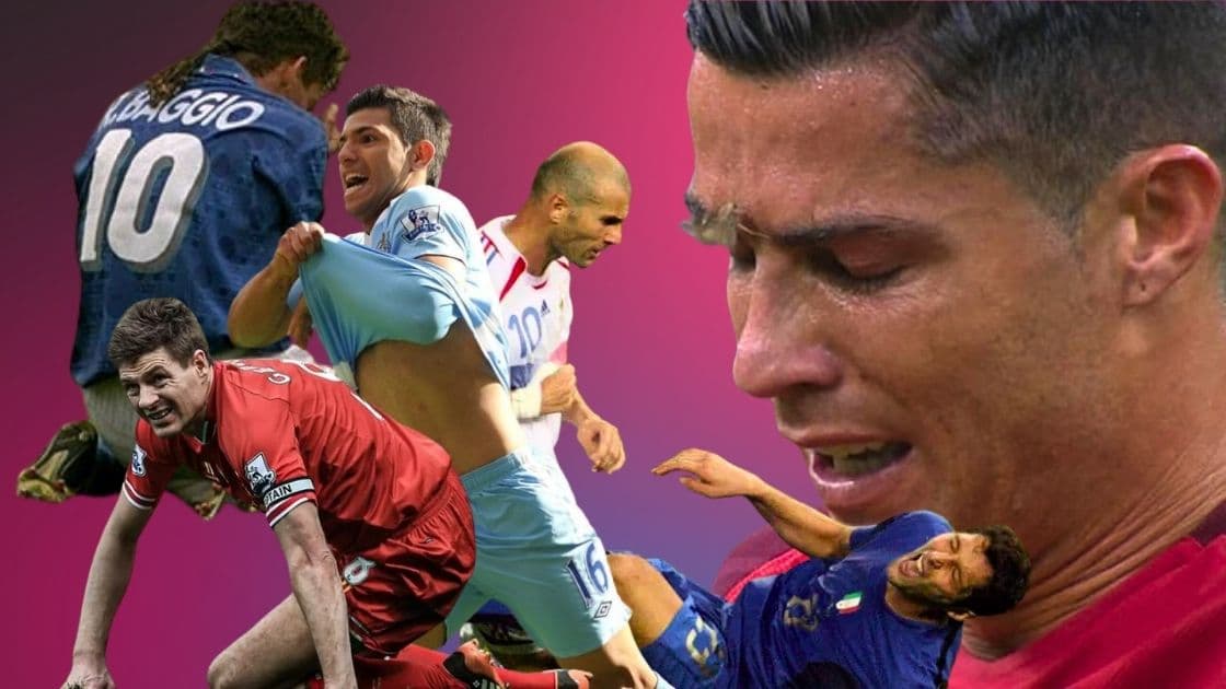 17 لحظه فراموش‌نشدنی تاریخ فوتبال؛ از ضربه سر زیدان تا سر خوردن جرارد