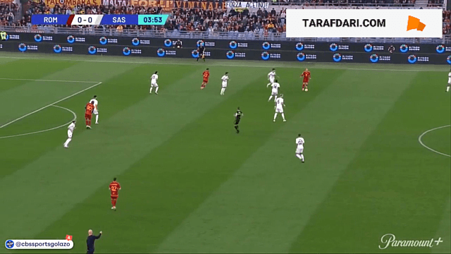 خلاصه بازی آاس رم 1-0 ساسولو (سری آ - 2023/24)