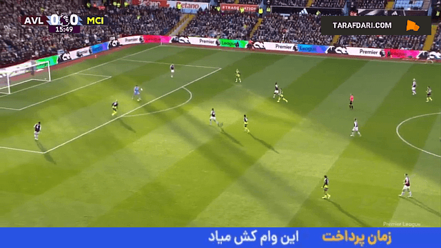گل جان دوران به منچسترسیتی (استون ویلا 1-0 منچسترسیتی)
