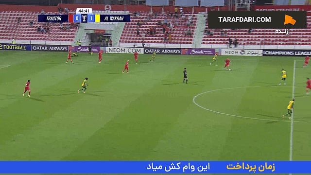 گل زیبای امیرحسین حسین زاده به الوکره (تراکتور 1-1 الوکره)