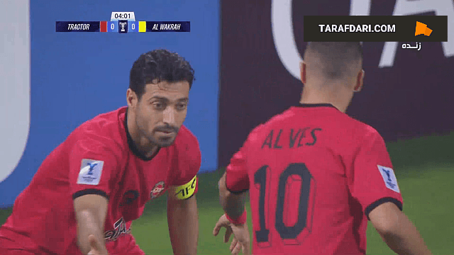 گل الوکره به تراکتور روی اشتباه عجیب شجاع خلیل زاده (تراکتور 0-1 الوکره)