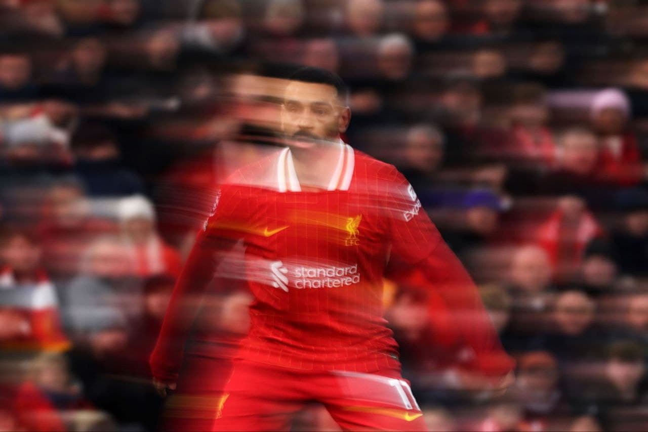 محمد صلاح و ثبت 100 پاس گل برای لیورپول / عکس