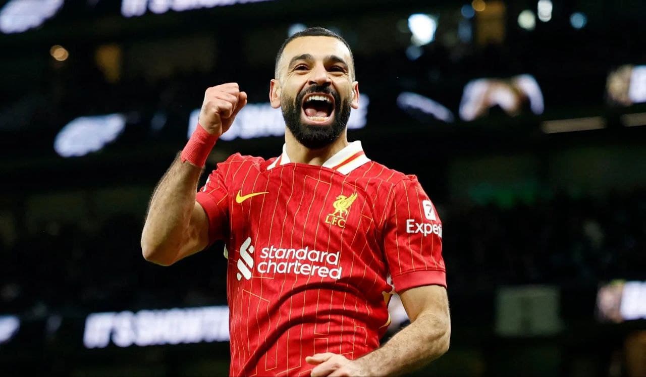 محمد صلاح در جمع ۱۰ گل‌ساز برتر تاریخ لیگ برتر / عکس