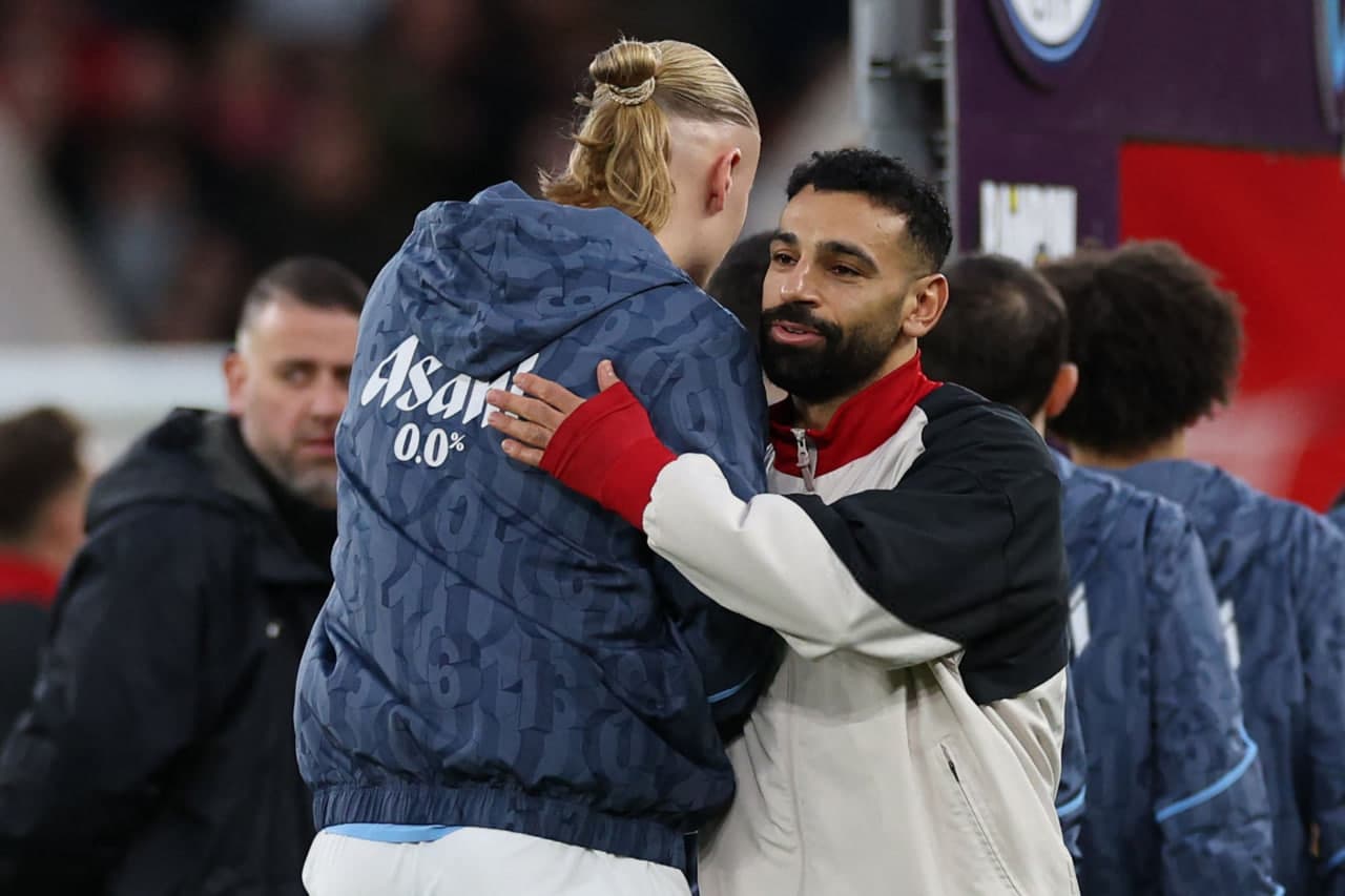 نمک محمد صلاح روی زخم ارلینگ هالند: باید فروتن بمانیم
