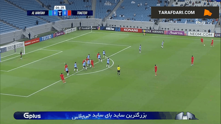 خلاصه بازی الوکره قطر 0-3 تراکتور (لیگ قهرمانان آسیای 2 - 25-2024)