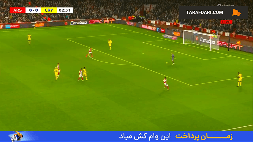 پاس گل از دروازه‌بان؛ گل ژان فیلیپ ماتتا به آرسنال روی اشتباه یاکوب کیویور (آرسنال 0-1 کریستال پالاس)
