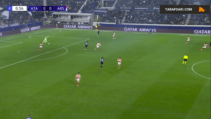 خلاصه بازی آتالانتا 0-0 آرسنال (لیگ قهرمانان اروپا - 25-2024)