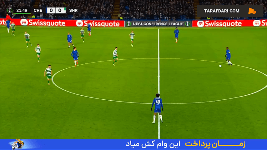 گل مارک گیو به شامروک روورز روی اشتباه بازیکن حریف (چلسی 1-0 شامروک روورز)