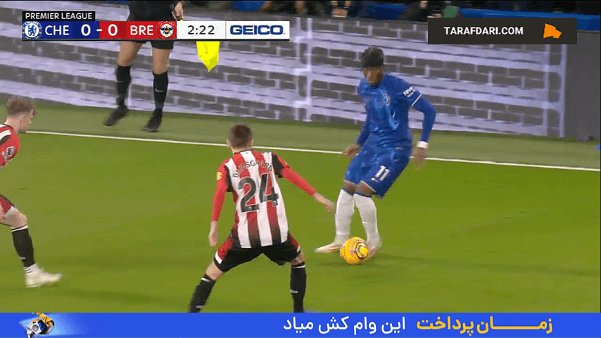 خلاصه بازی چلسی 2-1 برنتفورد (لیگ برتر انگلیس - 25-2024)