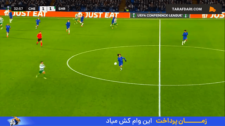 گل کیرنان دوزبری هال به شامروک روورز (چلسی 3-1 شامروک روورز)