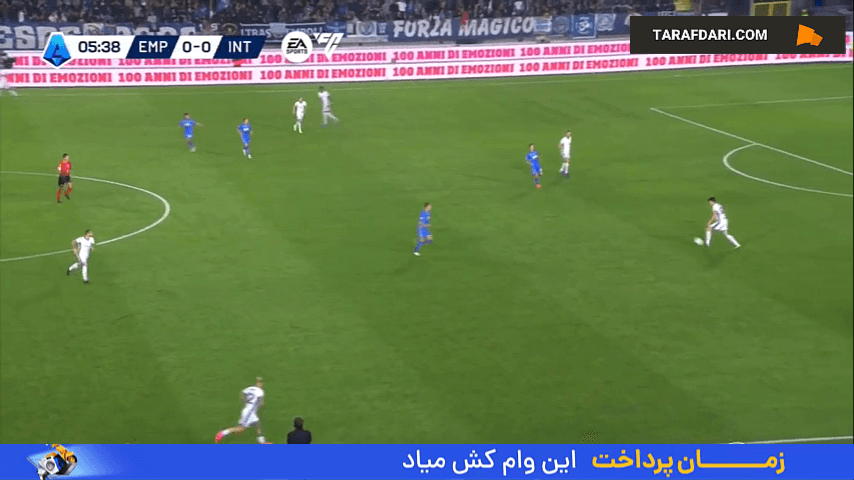خلاصه بازی امپولی ۰-۳ اینتر (سری آ - 25-2024)