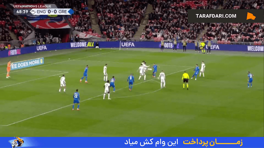 گل ونجلیس پاولیدیس به انگلیس (انگلیس 0-1 یونان)