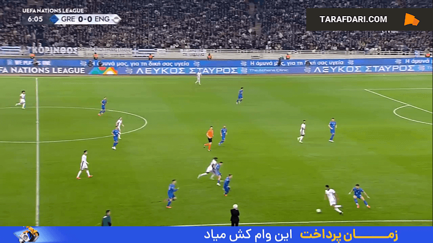 گل اولی واتکینز به یونان (یونان 0-1 انگلیس)