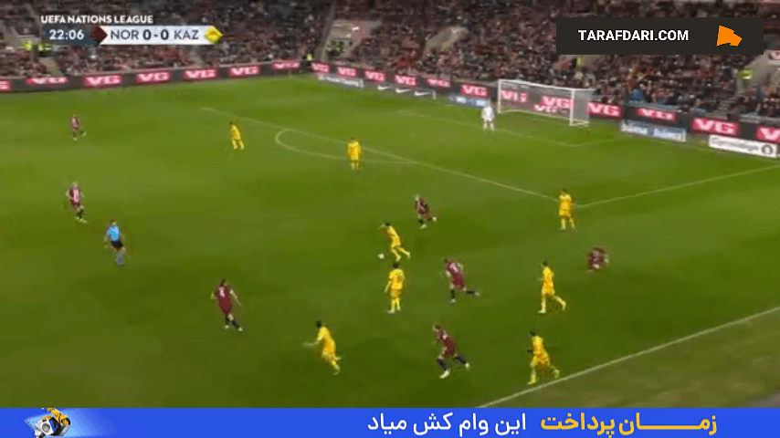 هت تریک ارلینگ هالند در شب برتری 5-0 نروژ مقابل قزاقستان