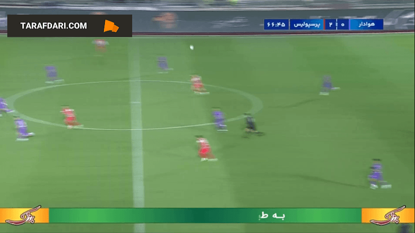 گل عیسی آل کثیر به هوادار (هوادار 0-3 پرسپولیس)