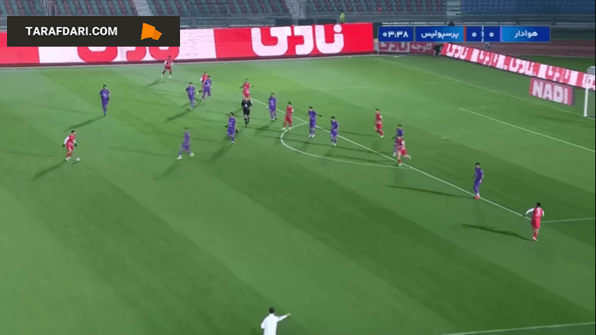 خلاصه بازی هوادار 0-5 پرسپولیس (لیگ برتر ایران - 04-1403)