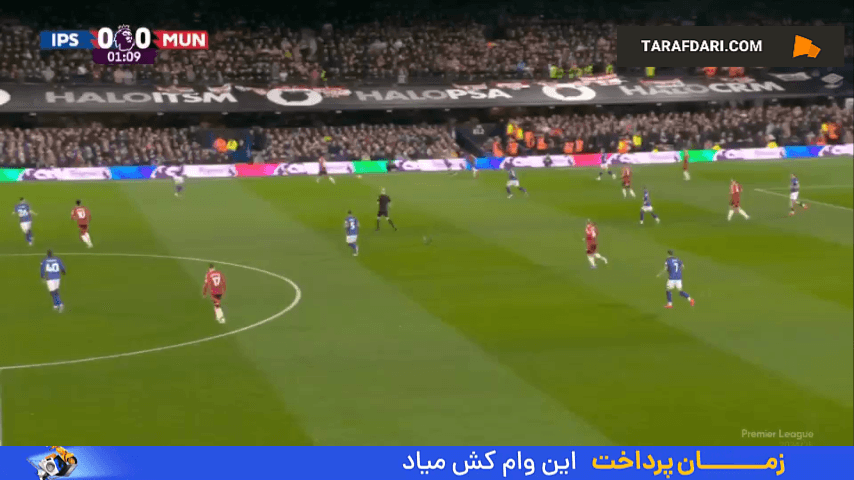 شروع طوفانی آموریم؛ گل مارکوس رشفورد به ایپسویچ در دقیقه 2 (ایپسویچ 0-1 منچستریونایتد)