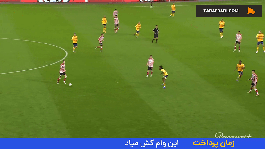 گل دیدنی جوب بلینگام با پیراهن ساندرلند مقابل دربی کانتی
