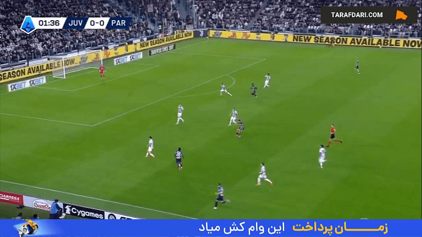 خلاصه بازی یوونتوس 2-2 پارما (سری آ - 25-2024)
