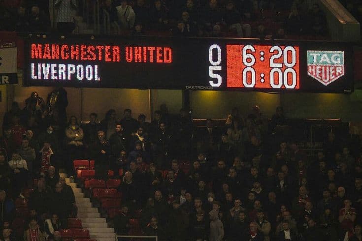 هت تریک محمد صلاح و برتری 5-0 لیورپول مقابل منچستریونایتد در اولدترافورد (2021/10/24)
