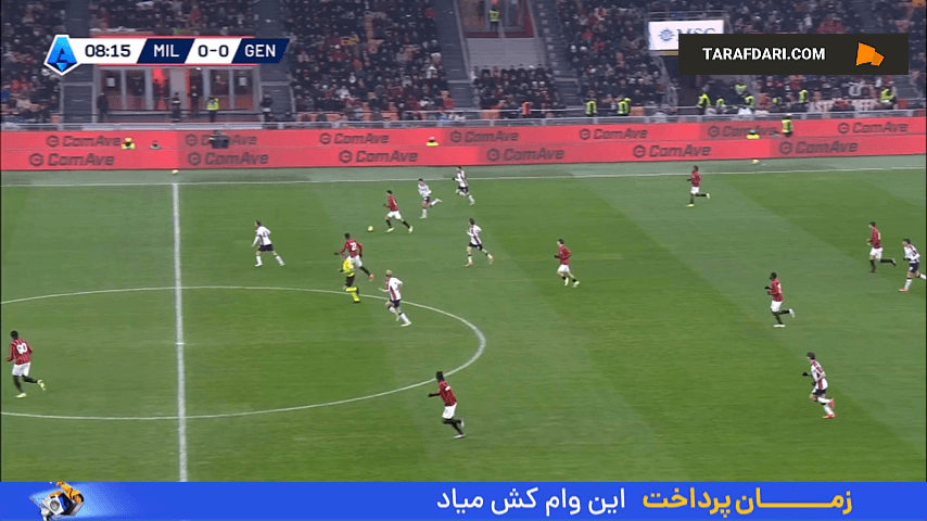 خلاصه بازی میلان ۰-۰ جنوا (سری آ - 25-2024)