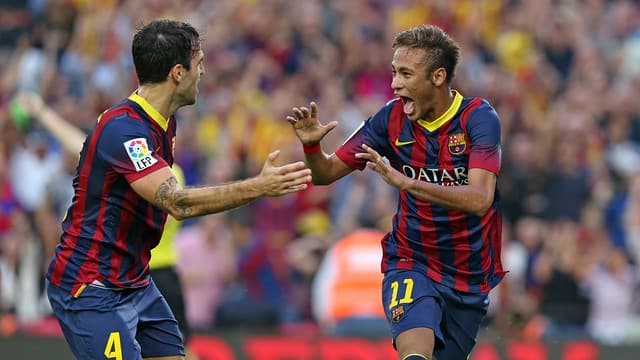 برتری 2-1 بارسلونا مقابل رئال مادرید؛ گلزنی نیمار و سوپرگل الکسیس سانچز (2013/10/26)
