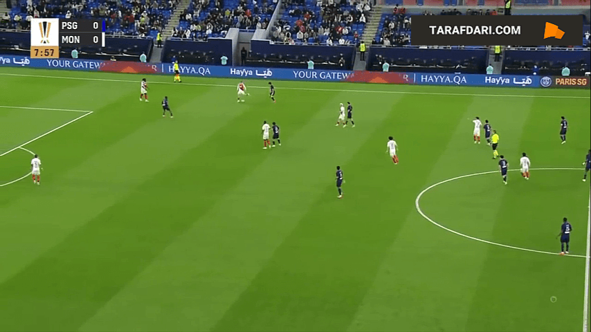 خلاصه بازی پاری سن ژرمن 1-0 موناکو (سوپرجام فرانسه - 25-2024)