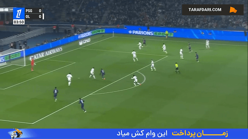 خلاصه بازی پاری سن ژرمن 3-1 لیون (لیگ یک فرانسه - 25-2024)