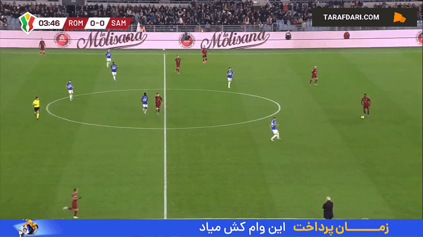 خلاصه بازی آاس رم ۴-۱ سمپدوریا (کوپا ایتالیا - 25-2024)