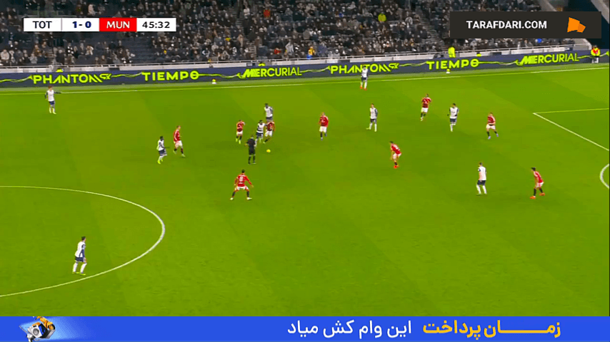 گل دیان کولوسفسکی به منچستریونایتد (تاتنهام 2-0 منچستریونایتد)