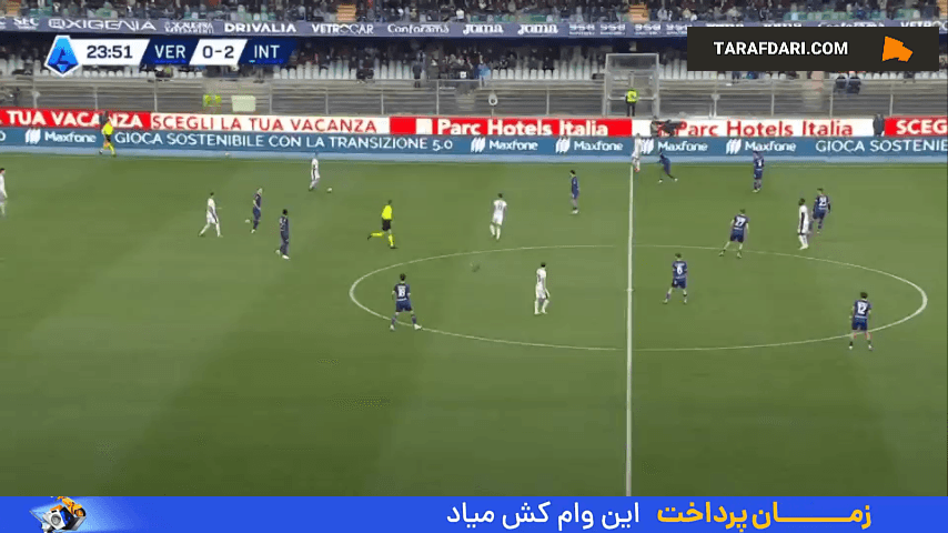 گل دوم مارکوس تورام به هلاس ورونا (هلاس ورونا 0-3 اینتر)
