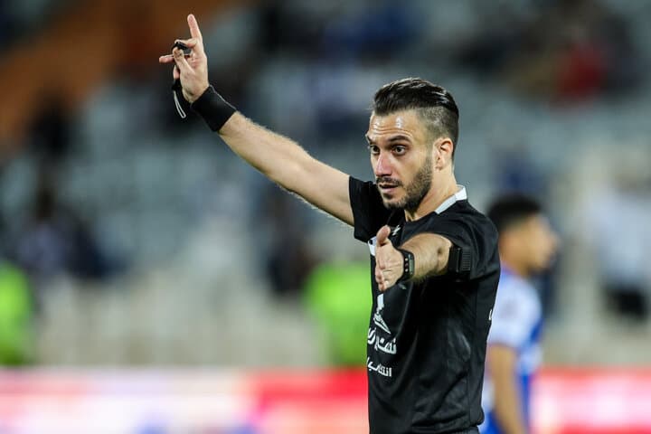 داوران هفته بیست و یکم لیگ برتر؛ کوپال ناظمی داور بازی پرسپولیس - پیکان شد