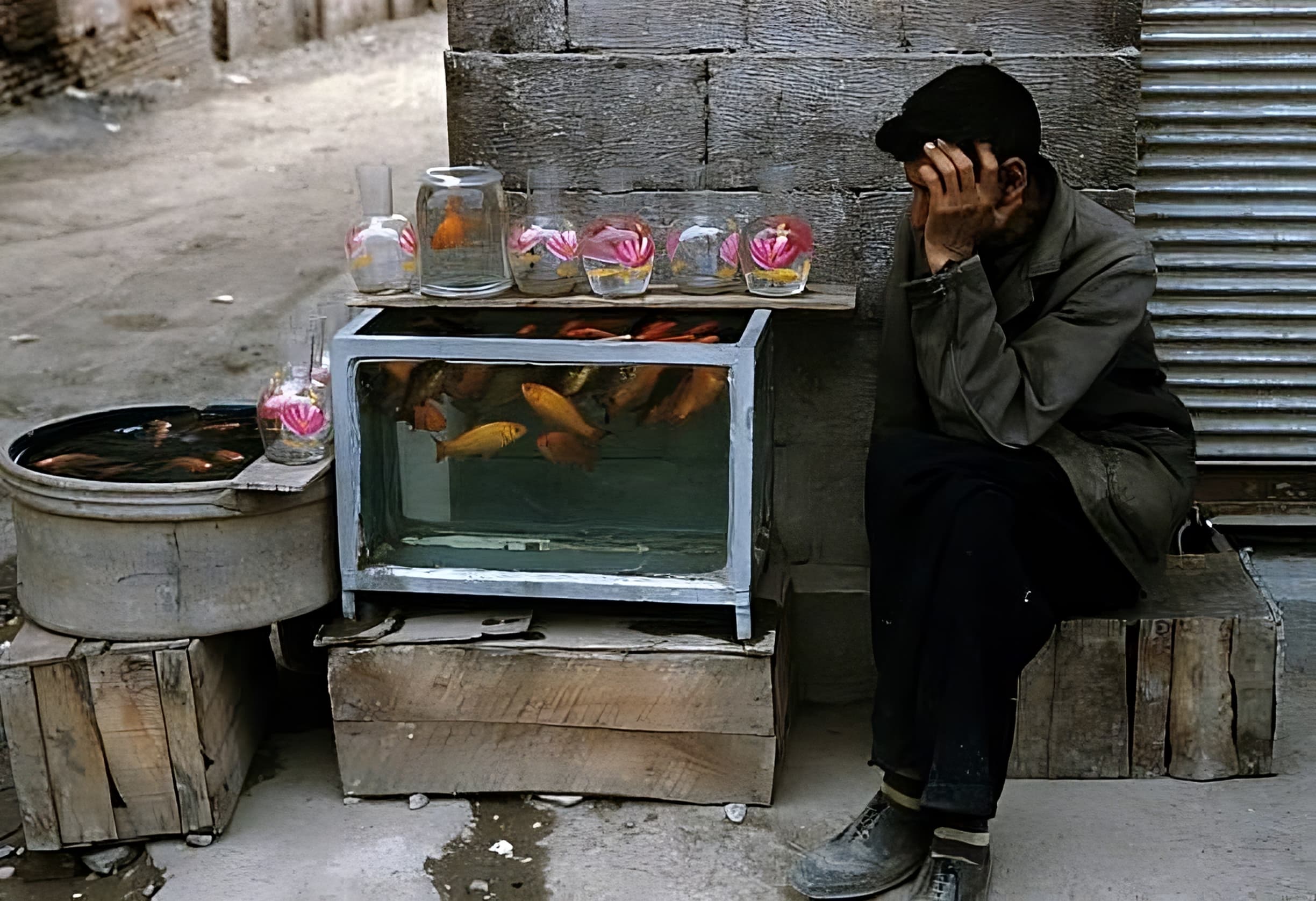 عکس متفاوت از شب عید سال ۱۳۳۹ تهران