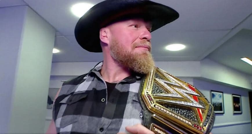 بوکرتی: برنامه‌هایی برای بازگشت براک لزنر به WWE وجود دارند