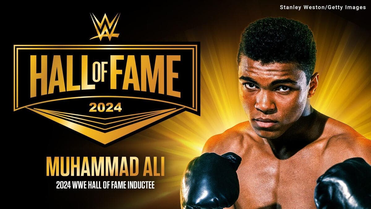 محمدعلی، بوکسور اسطوره‌ای به تالار مشاهیر WWE اضافه شد