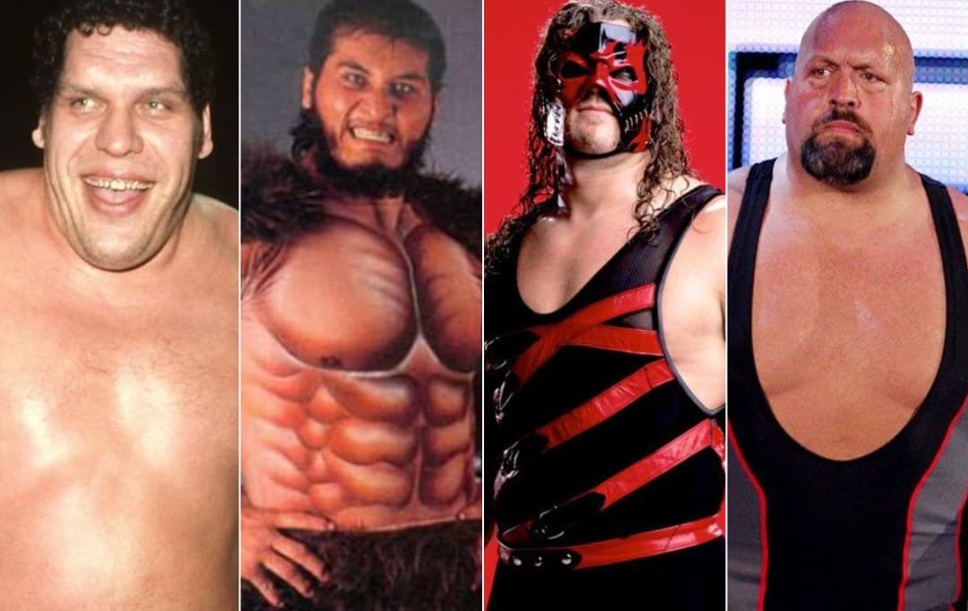 10 کشتی‌کج‌کار قد‌بلند تاریخ WWE؛ با حضور کین، بیگ شو و آندره د جاینت