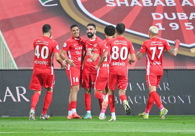 النصر ۵-۵ شباب الاهلی؛ صعود یاران عزت‌ اللهی به نیمه‌نهایی جام حذفی امارات