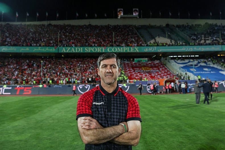 کریم باقری، سرمربی پرسپولیس تا پایان نیم‌فصل