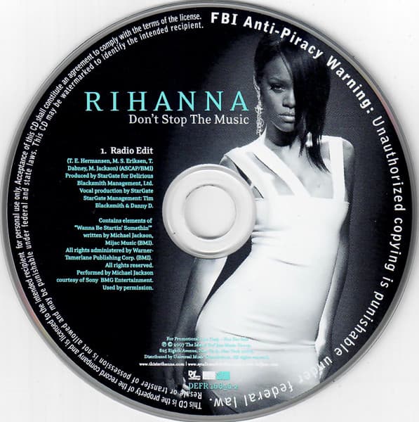 دانلود آهنگ Don't Stop The Music از Rihanna با کیفیت بالا همراه متن