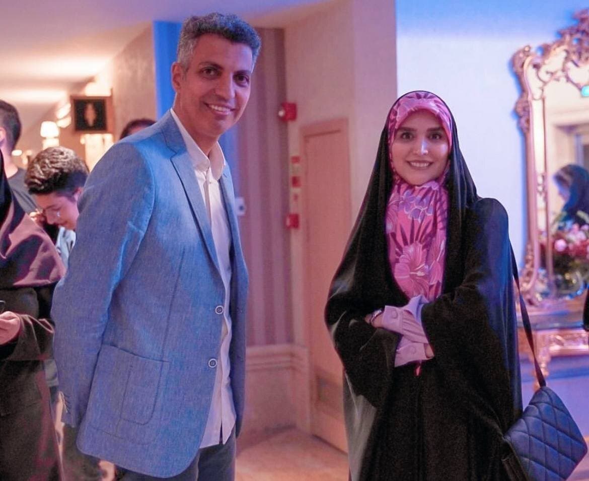 دیدار عادل فردوسی پور با مجری زن /مژده لواسانی بعد از علی دایی با عادل فردوسی پور هم دیدار کرد 