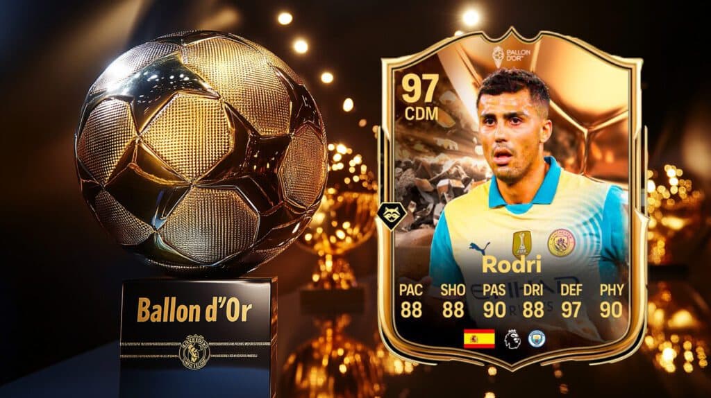 شیطنت عجیب EA؛ عدم استفاده از بازیکنان رئال مادرید در معرفی کارت توپ طلای 2024 در بازی FC 25 / عکس
